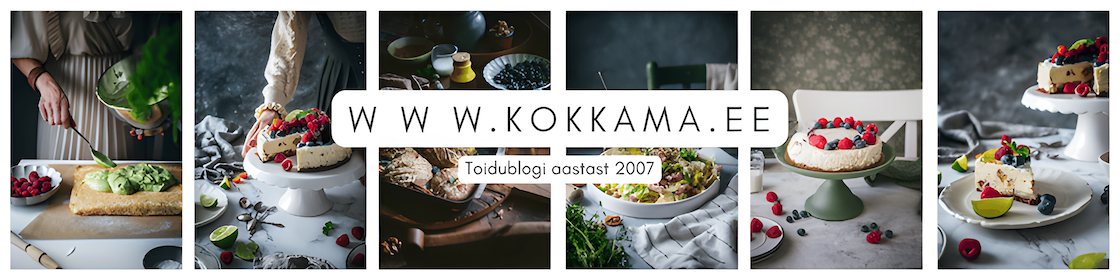 WWW.KOKKAMA.EE - Toidublogi aastast 2007